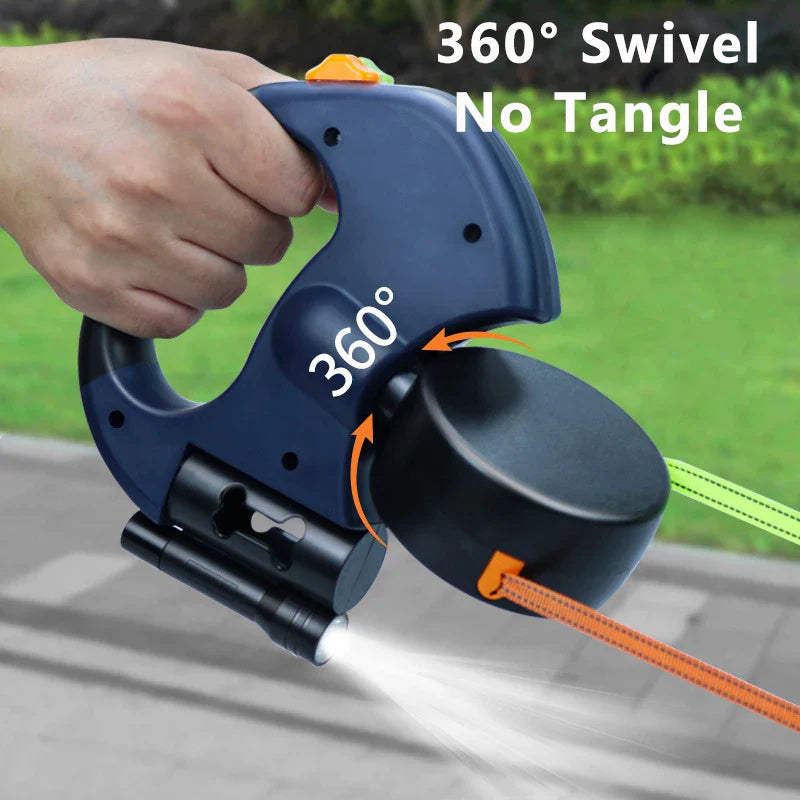 "Smart Walk: No-Tangle Dog Leashes for Stress-Free Walks"