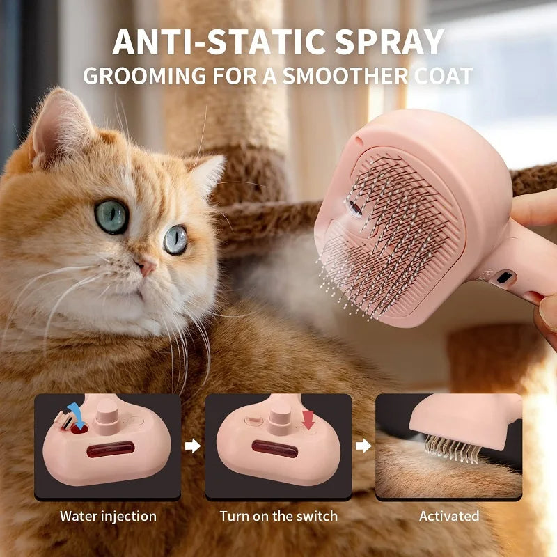 SteamPaw – Smart Grooming Brush