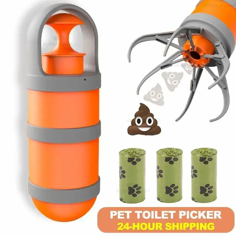 Pet Waste Scoop with Bag Dispenser