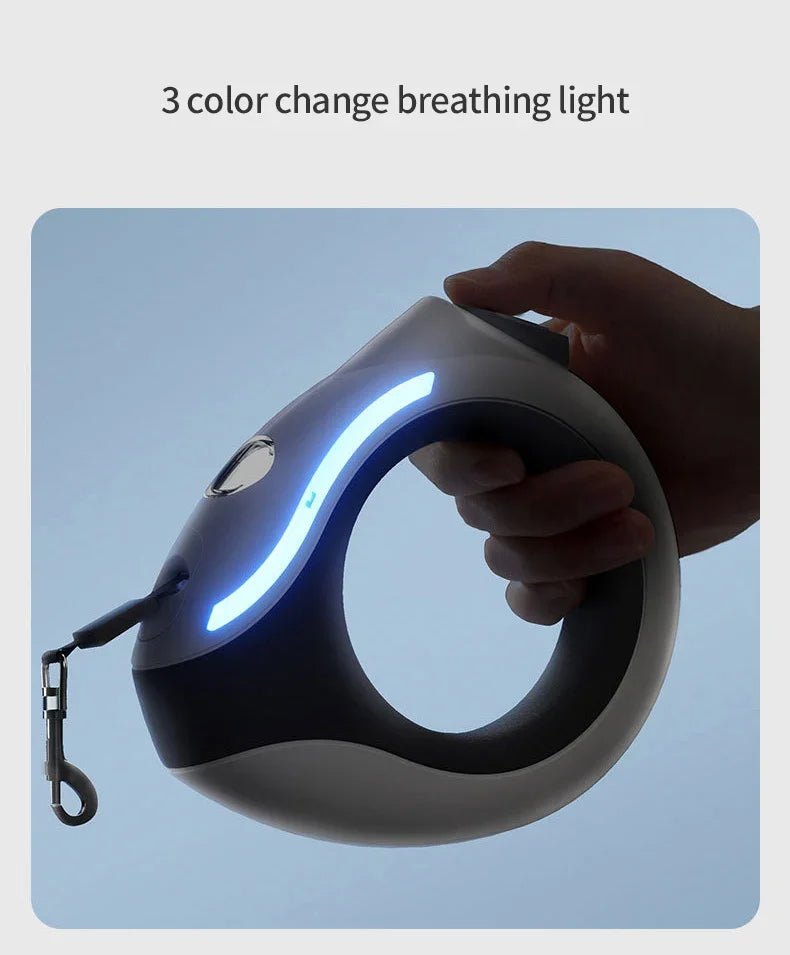 LED Wearable Leash – The leash of the future for comfortable and safe walks!