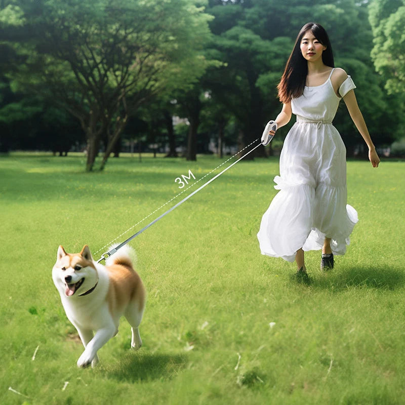 LED Wearable Leash – The leash of the future for comfortable and safe walks!